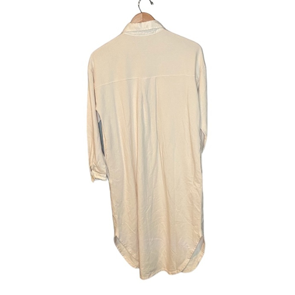 YFB x Revolve Porter Shirt Dress - Sea Salt - Picture 5 of 12